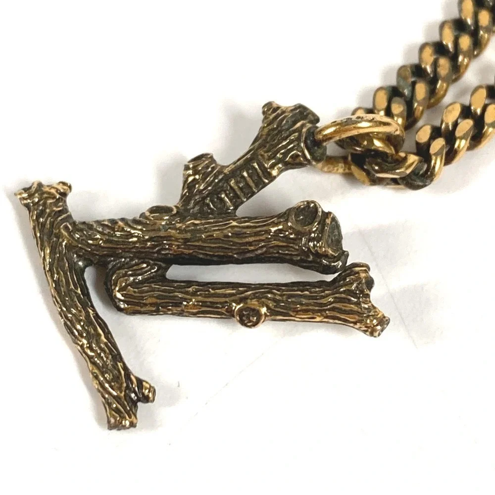 LOUIS VUITTON Vintage Gold Necklace